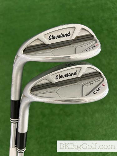 LH Cleveland CBX2 Chrome 2 Wedge Set (56 & 60 Degrees)