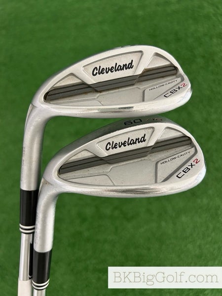 LH Cleveland CBX2 Chrome 2 Wedge Set (56 & 60 Degrees)