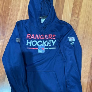 Alexis Lafrenière 13 New York Rangers Player Issue Hoodie Fanatics Authentic Pro L