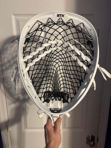 Adult STX Eclipse 2 Strung Goalie Head (New)