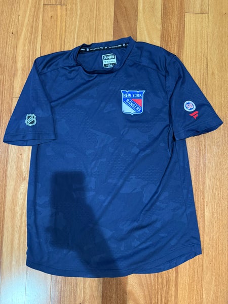 Will Cuylle 50 New York Rangers Fanatics Authentic Pro Shirt Player Used L