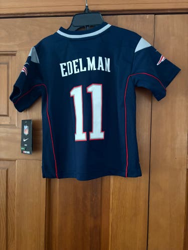 Nike Patriots Edelman Jersey Toddler 4T New W Tags !