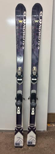 Salomon X-Wing AT 154cm 114-70-102.5 r=11.8m Skis Salomon 609 Bindings CLEAN
