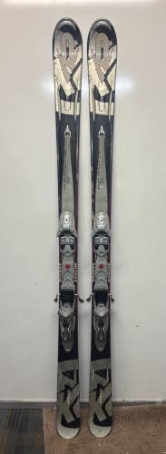 K2 Apache Raider 167cm 119-78-105 r=16m Skis Marker MOD 11.0 Adjustable Bindings