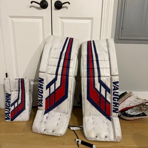 34" 2018 Vaughn VE8 ProCarbon Regular Goalie Full Set Pro Stock (Used)