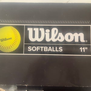Wilson Softball 12 Pack (1 Dozen) (New)