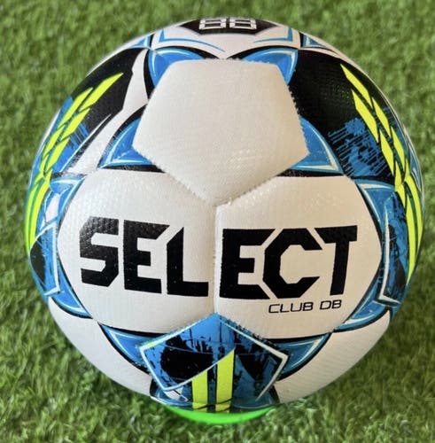 New SELECT Club DB V22 Socecr Ball - White/Blue/Yellow Size 3 *lot Of 12