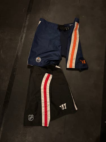 Medium Warrior Pant Shell- oilers and black red stripes  (New)