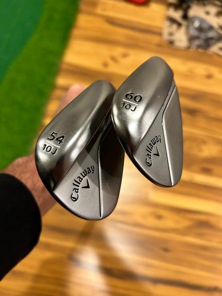 Callaway JAWS Raw Wedge Set - 54 and 56 DG Spinner Steel
