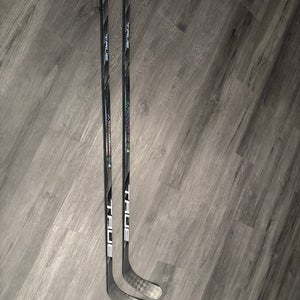 Two True HZRDUS 9X4 PRO STOCK Left Hand Hockey Stick P92 85 Flex (New)