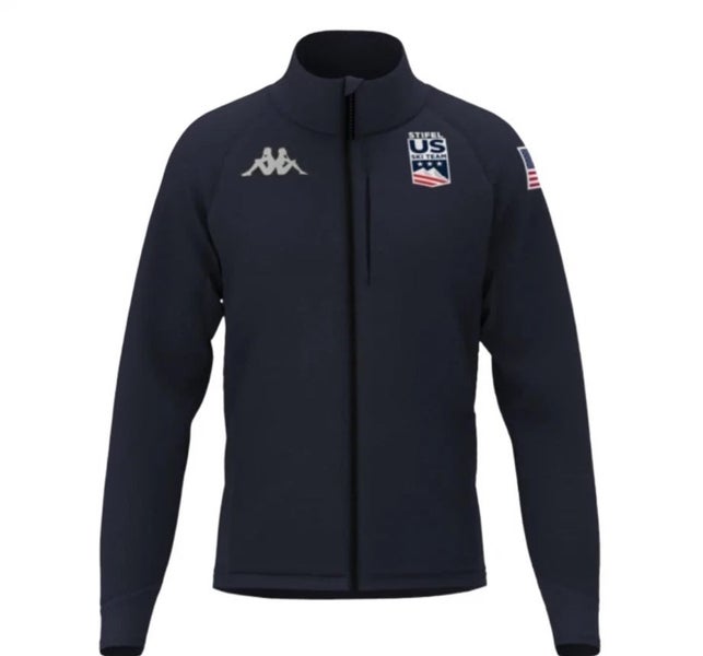 Kappa US SKI TEAM Black Men's Large/Extra Large SHELL JACKET (New)