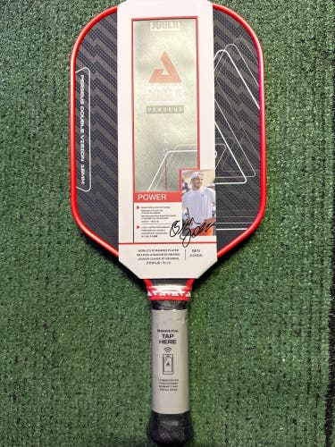 Black - Red - White JOOLA Ben Johns Perseus Double Vision 16mm PowerPickleball Paddle