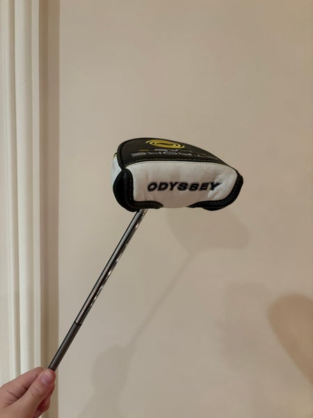 Yellow Men's 2019 Odyssey Stroke Mallet Right Handed Putter Uniflex 34" (Used)