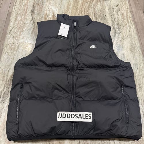 Nike Sportswear Therma-Ft Puffer Vest Down Fill IB2977-010 Black Men’s Sz 2XL
New With Tags
