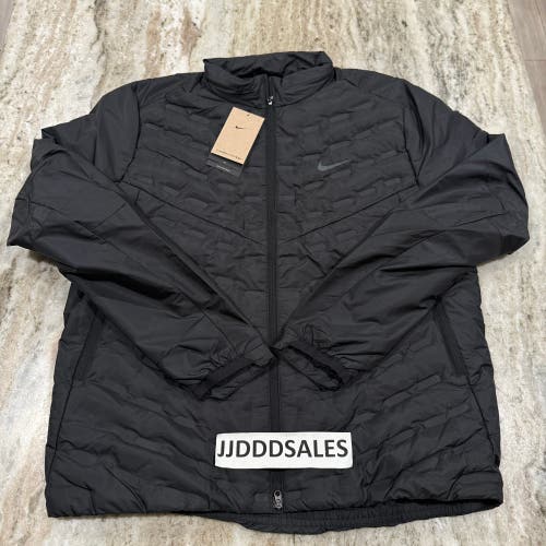 Nike Therma-FIT ADV AeroLoft Repel Down Running Jacket Black Men’s Sz Large-Tall
New With Tags