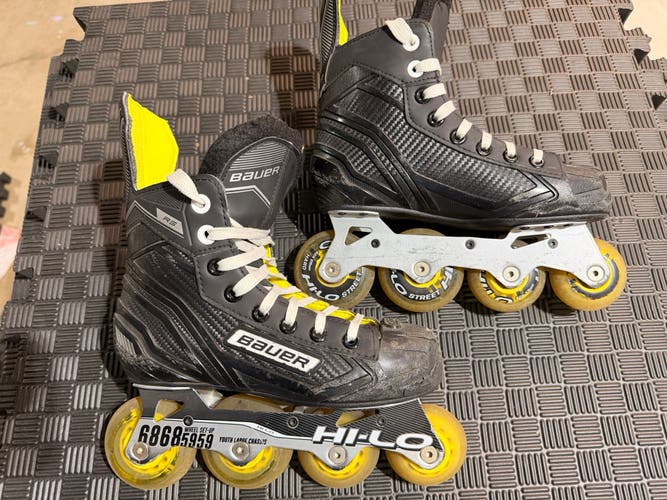Bauer RS Inline Skates Regular Width Size 3 (Used)