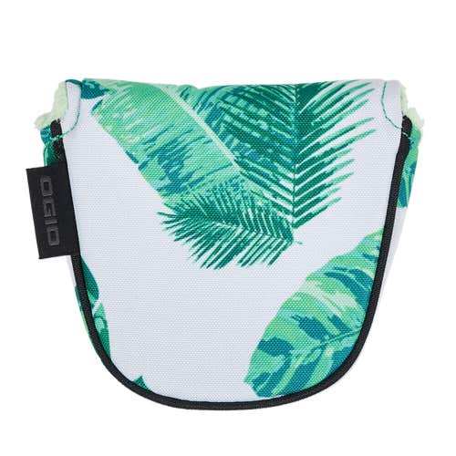 NEW Ogio Golf Twilight Tropics Light Grey Mallet Putter Headcover