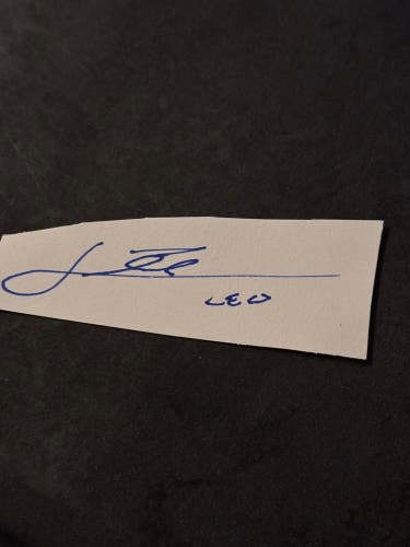 Leo Messi Soccer Star Signed Autograph