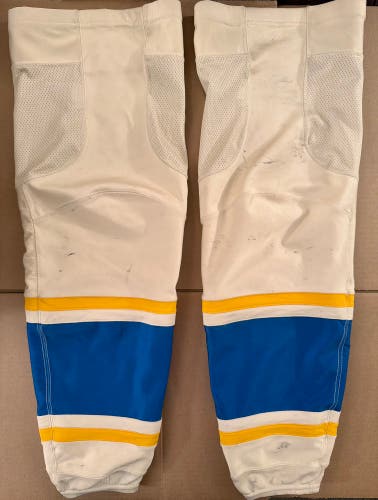 Lightly Used St Louis Blues Winter Classic 2025 Pro Stock Fanatics Hockey Socks Size XL