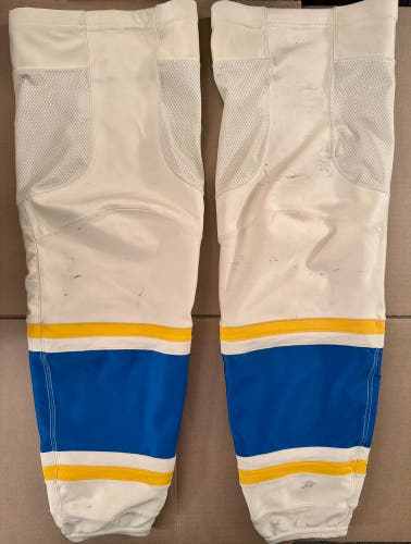 Lightly Used St Louis Blues Winter Classic 2025 Pro Stock Fanatics Hockey Socks Size XL