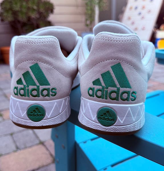 adidas gazelle silver green womens ADIDAS ORIGINALS ADIMATIC SHOES – D-mop main image 0