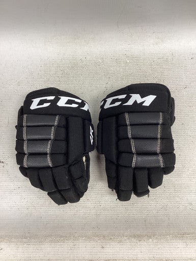 Used CCM 4R Youth Gloves Black 9" 11851-S000041152
