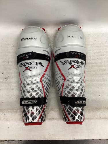 Used Bauer VAPOR X20 Junior Shin Guards None 12" 11851-S000041150