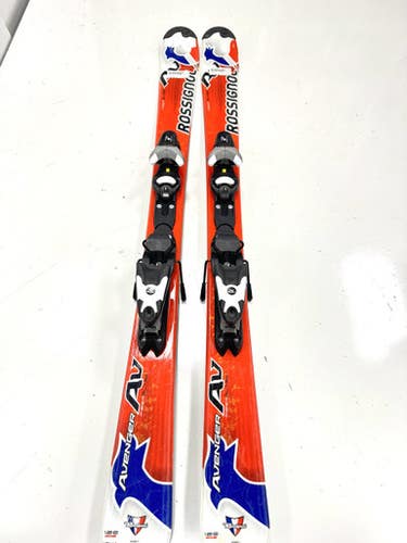 Used Rossignol AVENGER AV Boys DH Ski/Binding Red 120 cm 11860-S000301936