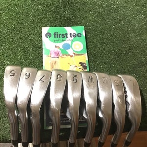 PXG 0311XF Forged Irons Set 5-PW-GW-SW-LW Seniors Steelfiber i70 Graphite +1/2