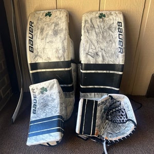 Small 2020 Bauer Ultrasonic Goalie Leg Pads (Used)