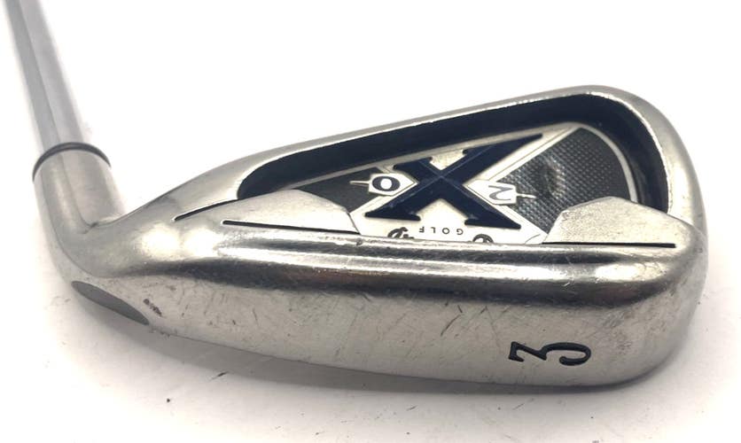 Callaway X20 3 Iron w/Regular Steel Shaft X-20 Super Stroke Grip *Very Good*