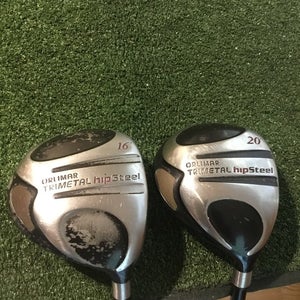 Orlimar Trimetal Hip Steel Woods Set (16* Wood & 20* Wood) Seniors 75g Graphite