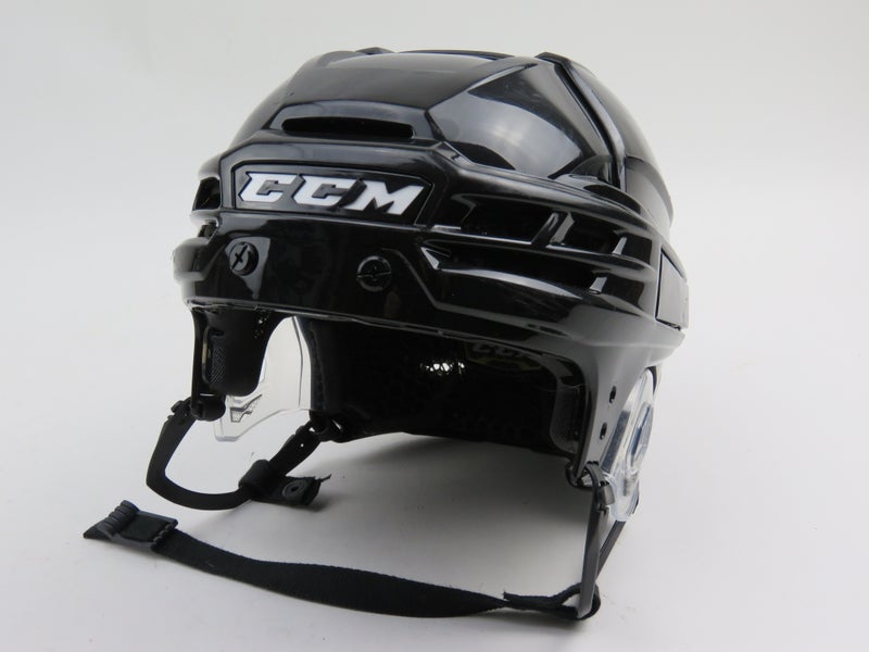 CCM Super Tacks X Pro Stock Hockey Player Helmet Black Senior Medium