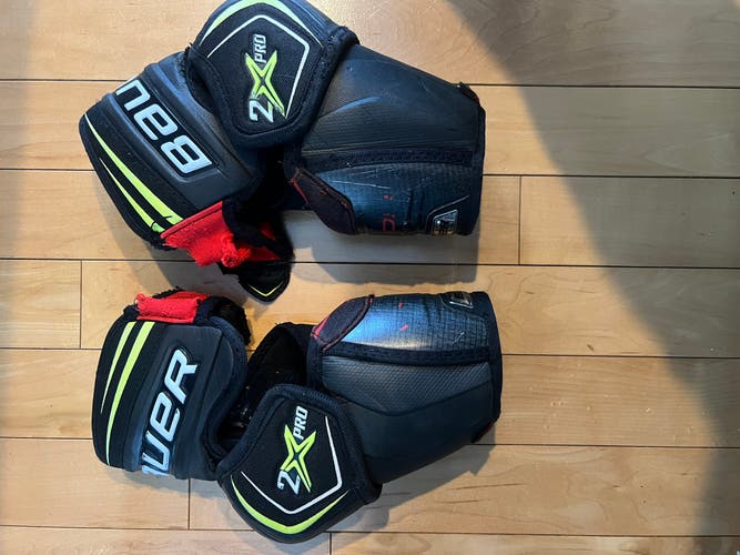Junior Large Bauer Vapor 2X Pro Elbow Pads (Used)