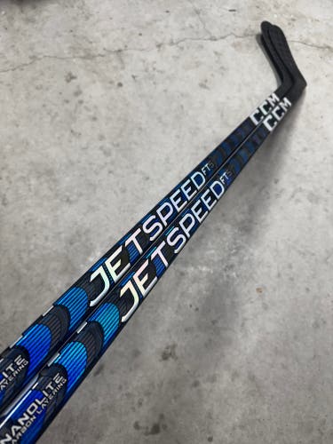2 PACK - 85 Flex P29 Senior CCM JetSpeed FT5 Pro Left Hand Hockey Stick Pro Stock NHL (New)