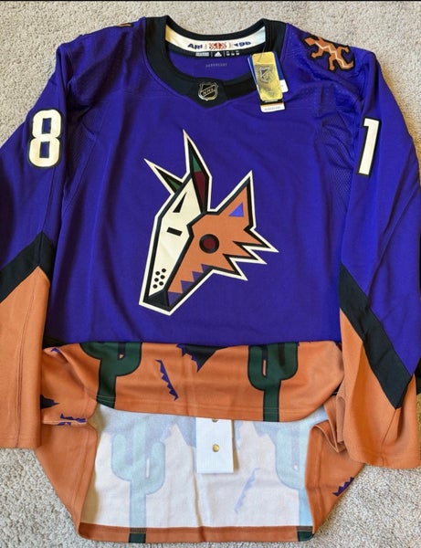 NWT Arizona Coyotes Adidas Phil Kessel Reverse Retro 1.0 Hockey Jersey 52 Purple