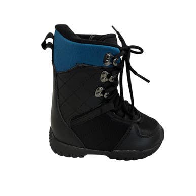 Used 540 BANDIT Boys Snowboard Boots Black Junior 01 11406-S000107869
