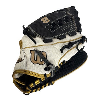 Used Wilson A2000 BB/SB Glove RH Throw White 12 1/2" 11406-S000107932