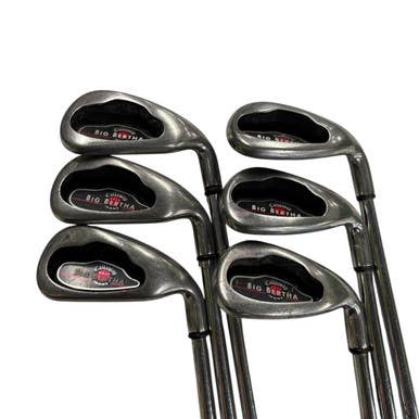 Used Callaway BIG BERTHA Mens Iron Set RH 5I-PW 11406-S000107938