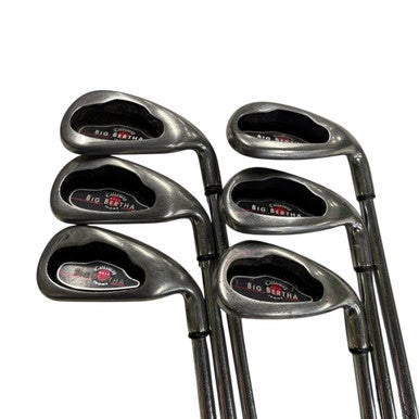 Used Callaway BIG BERTHA Mens Iron Set RH 5I-PW 11406-S000107938