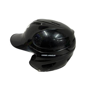 Used Under Armour BB HELMET Batting Helmet No Mask Black XS/S 11406-S000107946