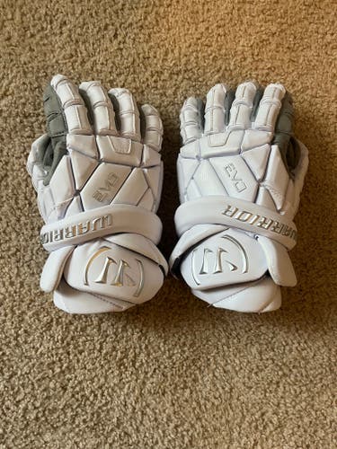 Warrior EVO QX Lacrosse Gloves 12" (New)
