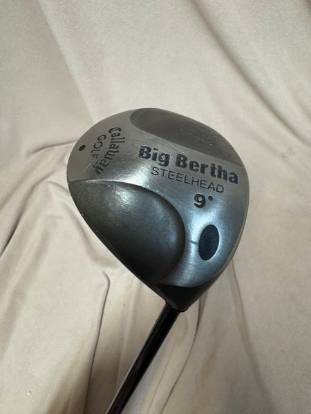 Men's Callaway Big Bertha Steelhead Right Handed Driver Stiff Flex 9 Loft (Used)