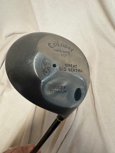 Men's Callaway Great Big Bertha Right Handed Driver Regular Flex 10 Loft (Used)