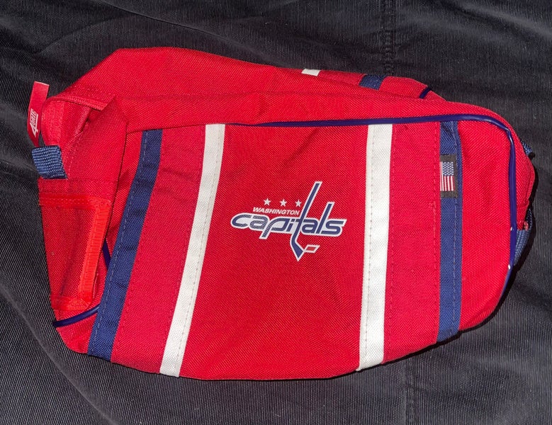 Washington Capitals pro stock used 4orte Toiletry Tape Bag