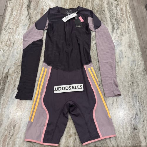 Adidas Pro Elite Team Promo LS Speedsuit 2024 Purple IN1130 Men’s Small NWT $350
New With Tags