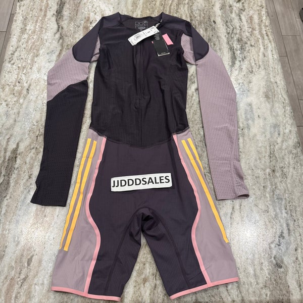 Adidas Pro Elite Team Promo LS Speedsuit 2024 Purple IN1130 Men’s Small NWT $350
New With Tags