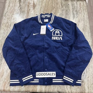 Nike Team 31 Trend NBA Bomber Corduroy Jacket Blue Void Men’s Sz Large NWT $300

New With Tags-RARE