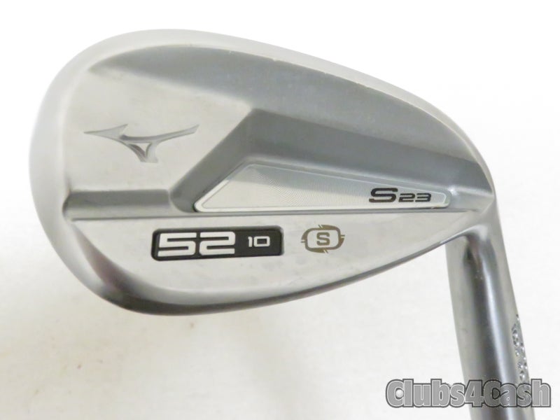 Mizuno S23 Wedge Satin Chrome KBS Hi Rev 2.0 115 52° 10 S Grind CLEAN