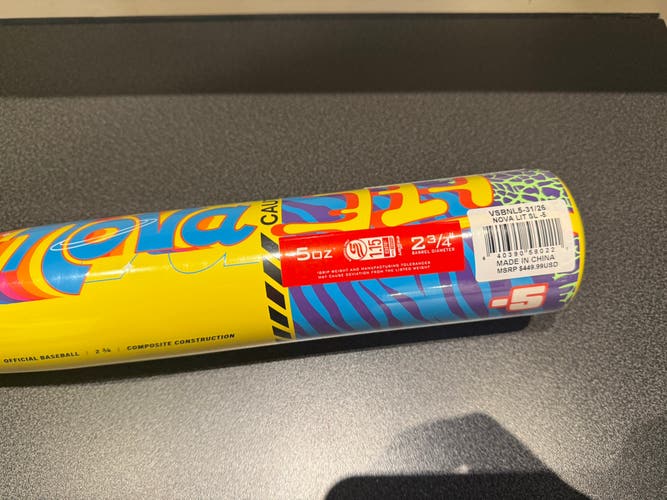 2026 Victus Nova Lit USSSA Certified Bat 31/26, drop -5, FREE SHIPPING